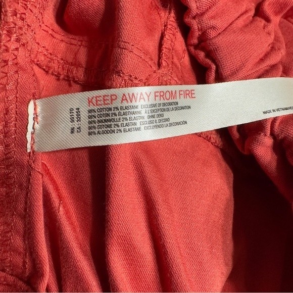 Free People Red Track Pants - Picture 2 of 10